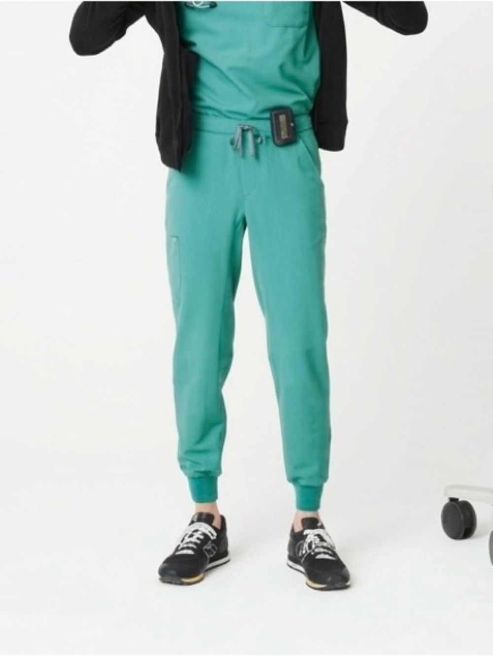 Figs Men’s Tansen Jogger Scrub Pants Marine Blue Green Medium M